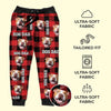 Custom Photo Christmas Cuddles With My Pet - Dog & Cat Personalized Custom Unisex Sweatpants - Christmas Gift For Pet Owners, Pet Lovers