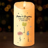 Your Smile Fills My Heart With Joy Every Day - Family Personalized Custom LED Candle - Christmas Gift For Mom, Daughter