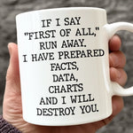 Let’s Save The Shenanigans For Another Day - Coworker Personalized Custom Mug - Christmas Gift For Coworker
