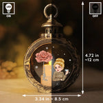 Creating My Own Holiday Magic - Family Personalized Custom Candlelight Lantern Ornament - Christmas Gift For Family Members
