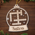 Holiday Season Is Coming - Bestie Personalized Custom Ornament - Acrylic Custom Shaped - Christmas Gift For Best Friends, BFF, Sisters