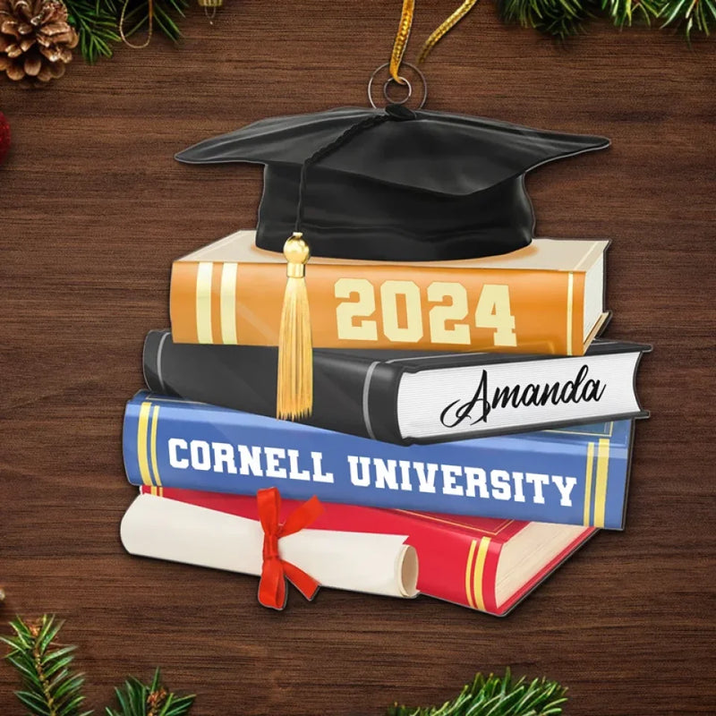 We Believe In You And Your Dreams - Family Personalized Custom Ornament - Acrylic Custom Shaped - Graduation Gift, Christmas Gift For Family Members, Siblings, Brothers, Sisters
