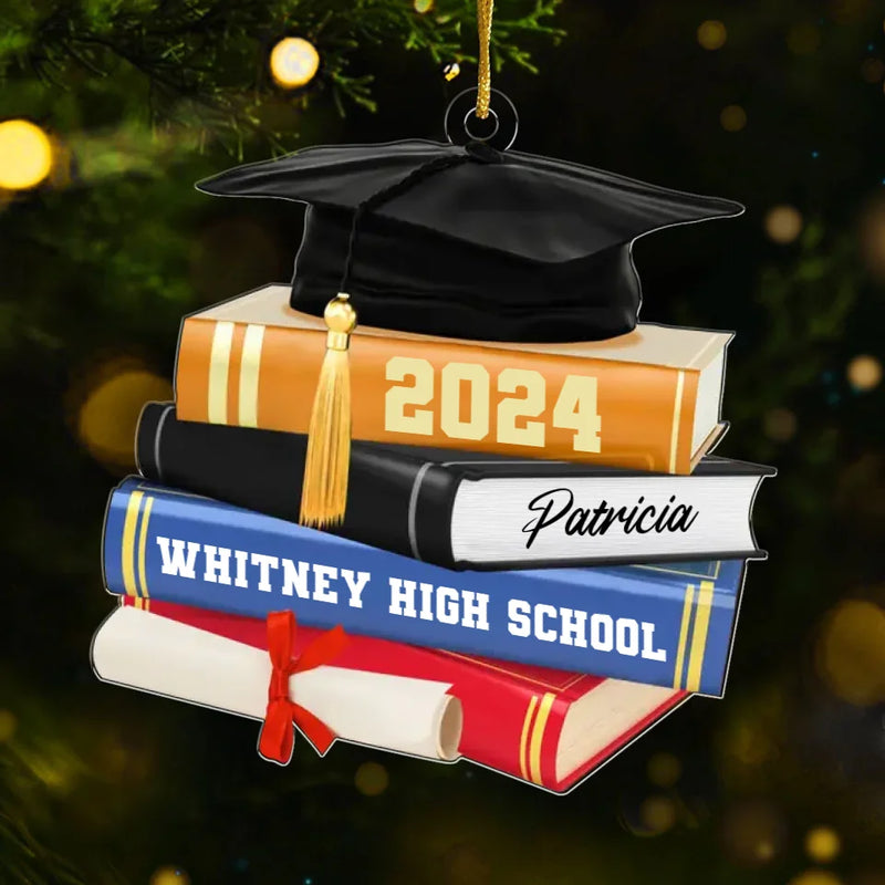 We Believe In You And Your Dreams - Family Personalized Custom Ornament - Acrylic Custom Shaped - Graduation Gift, Christmas Gift For Family Members, Siblings, Brothers, Sisters