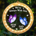 I'm Always With You - Memorial Personalized Custom LED Pendant Light Ornament - Sympathy Gift, Christmas Gift For Family Members