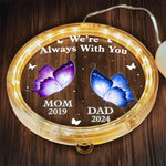 I'm Always With You - Memorial Personalized Custom LED Pendant Light Ornament - Sympathy Gift, Christmas Gift For Family Members