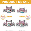 Christmas Is The Season For Kindling The Fire Of Hospitality - Family Personalized Window Hanging Suncatcher Ornament - Christmas Gift For Mom, Son, Daughter