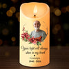 Custom Photo You Will Forever Be My Always - Memorial Personalized Custom LED Candle - New Arrival, Christmas Gift, Sympathy Gift For Family Members AMZ