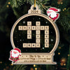 This Is Us, A Whole Lot Of Love - Family Personalized Custom Ornament - Acrylic Custom Shaped - Christmas Gift For Family Members