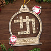 This Is Us, A Whole Lot Of Love - Family Personalized Custom Ornament - Acrylic Custom Shaped - Christmas Gift For Family Members