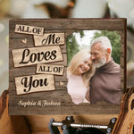 Custom Photo God Knew My Heart Needed You - Couple Personalized Custom Music Box - Christmas Gift For Husband Wife, Anniversary