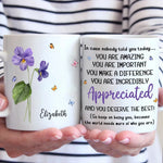 You Deserve The Best - Bestie Personalized Custom Mug - Christmas Gift For Best Friends, BFF, Sisters