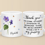Custom Name Thank You Gifts for Mentors - Personalized Mugs