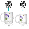 Thank You From The Bottom Of My Heart - Bestie Personalized Custom Mug - Christmas Gift For Best Friends, BFF, Sisters