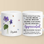 You Deserve The Best - Bestie Personalized Custom Mug - Christmas Gift For Best Friends, BFF, Sisters