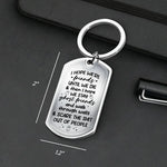 I Hope We're Friends Until We Die	- Bestie Personalized Custom Keychain - Gift For Best Friends, BFF, Sisters