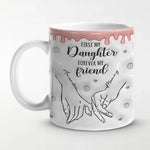 Custom Name Daughter Gifts for Moms - Personalized Mugs