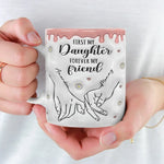 Custom Name Daughter Gifts for Moms - Personalized Mugs