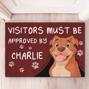 I Work Hard So My Dogs Can Have Nice Things - Dog Personalized Custom Home Decor Decorative Mat - House Warming Gift For Pet Owners, Pet Lovers