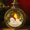 Mon animal est sur la liste des gentils – Lanterne décorative personnalisée pour chien et chat – Cadeau de Noël pour les propriétaires et les amoureux des animaux