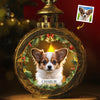 Photo personnalisée : vous rendez les fêtes chaleureuses et lumineuses - Lanterne décorative personnalisée aux chandelles pour chien et chat - Cadeau de Noël pour les propriétaires et les amoureux des animaux