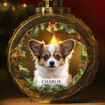 Custom Photo You Make The Holidays Warm And Bright - Dog & Cat Personalized Custom Candlelight Lantern Ornament - Christmas Gift For Pet Owners, Pet Lovers