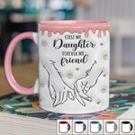 Custom Name Mother Daughter Gifts - Personalized Accent Mugs
