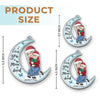 Grandmas Never Run Out Of Hugs Or Cookies - Family Personalized Custom Ornament - Acrylic Custom Shaped - Christmas Gift For Grandma, Grandchild