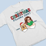 Jingle All The Way With My Furry Friend - Dog & Cat Personalized Custom Unisex T-shirt, Premium T-shirt, Hoodie - Christmas Gift For Pet Owners, Pet Lovers