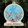 The Journey Itself Is My Home - Travel Personalized Custom Ornament - Acrylic Custom Shaped - Christmas Gift For Family Members, Gift For Adventure Travel Lovers
