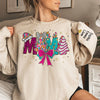 Nothing Shines Brighter Than A Grandmother’s Love - Family Personalized Custom Unisex Sweatshirt With Design On Sleeve - Christmas Gift For Mom, Grandma