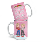 Friendship On Another Level - Bestie Personalized Custom Mug - Gift For Best Friends, BFF, Sisters
