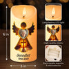 Custom Photo I May Not See You, But I Know I Have An Angel In Heaven Watching Over Me - Memorial Personalized Custom LED Candle - Sympathy Gift, Christmas Gift For Family Members