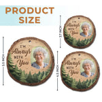Custom Photo Your Spirit Lives On In Our Hearts - Memorial Personalized Custom Ornament - Wood Custom Shaped - Sympathy Gift, Christmas Gift For Family Members