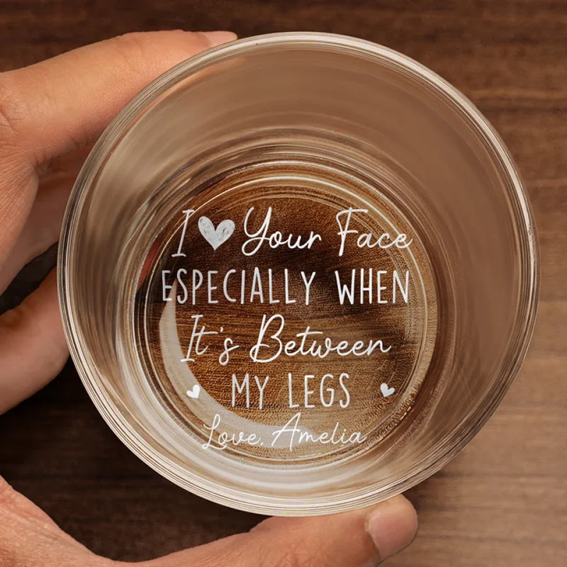 You're The Only One I Want To Annoy For The Rest Of My Life - Couple Personalized Custom Whiskey Glass - Gift For Wife, Husband, Couple