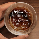 You're The Only One I Want To Annoy For The Rest Of My Life - Couple Personalized Custom Whiskey Glass - Gift For Wife, Husband, Couple