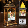 Custom Photo A Paw Print On My Heart - Memorial Personalized Custom Christmas Wind Lamp - Sympathy Gift, Christmas Gift For Pet Owners, Pet Lovers