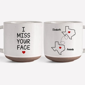 Il n'y a jamais trop loin pour prendre le thé ensemble - Mug en céramique personnalisé imprimé pour meilleure amie - Cadeau de Noël pour meilleures amies, meilleures amies, sœurs