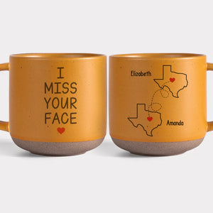 Il n'y a jamais trop loin pour prendre le thé ensemble - Mug en céramique personnalisé imprimé pour meilleure amie - Cadeau de Noël pour meilleures amies, meilleures amies, sœurs