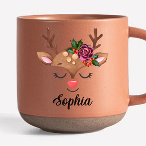 Aimez le donneur plus que le cadeau - Tasse en céramique personnalisée imprimée pour la famille - Cadeau de Noël pour les membres de la famille