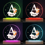 Born To Be Loved - Family Personalized Custom Shaped 3D LED Light - Baby Shower Gift For Family Members