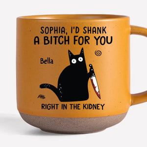 Versez-vous une tasse, échangez des rires - Tasse en céramique personnalisée imprimée pour ami - Cadeau de Noël pour meilleurs amis, sœurs, membres de la famille, collègues