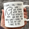 Forgetting Stuff Is My Cardio - Friend Personalized Custom Mug - Christmas Gift, Birthday Gift For Best Friends, Family Members, Coworkers, Yourself