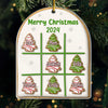 Christmas Is The Day That Holds All Time Together - Family Personalized Custom Ornament - Acrylic Custom Shaped - Christmas Gift For Family Members