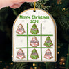 Christmas Is The Day That Holds All Time Together - Family Personalized Custom Ornament - Acrylic Custom Shaped - Christmas Gift For Family Members