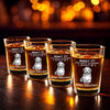 Custom Photo Life Would Be Boring Without Me - Dog & Cat Personalized Custom Shot Glass - Christmas Gift For Pet Owners, Pet Lovers