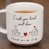 Tu me manques tellement - Mug en céramique personnalisé imprimé Bestie - Cadeau pour meilleures amies, meilleures amies, sœurs