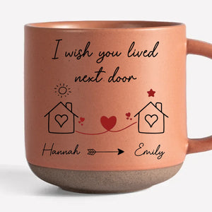 Tu me manques tellement - Mug en céramique personnalisé imprimé Bestie - Cadeau pour meilleures amies, meilleures amies, sœurs