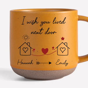 Tu me manques tellement - Mug en céramique personnalisé imprimé Bestie - Cadeau pour meilleures amies, meilleures amies, sœurs