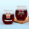 Friends ‘Till The End - Bestie Personalized Custom Wine Glass - Christmas Gift For Best Friends, BFF, Sisters
