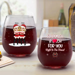 Friends ‘Till The End - Bestie Personalized Custom Wine Glass - Christmas Gift For Best Friends, BFF, Sisters